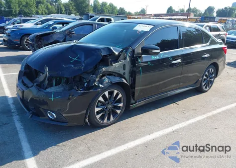 2019 Nissan Sentra Sr из США, поврежденный, VIN 3N1AB7AP2KY457195